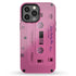 Personalized Retro Audio Cassette Mixtape iPhone Case